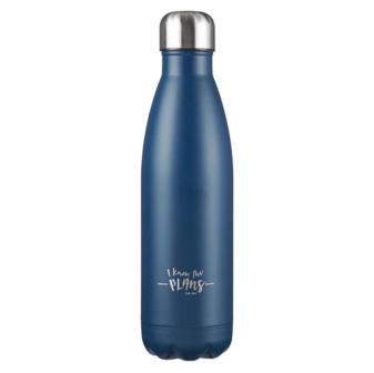 stainless waterbottle i know the plans