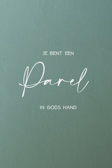 Kaart jij bent een parel