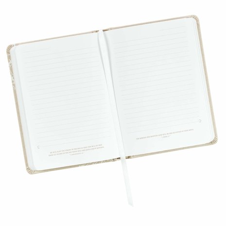 Give You Rest Hardcover Linen Journal - Matthew 11:28