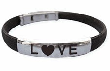 Siliconen bracelet - Love