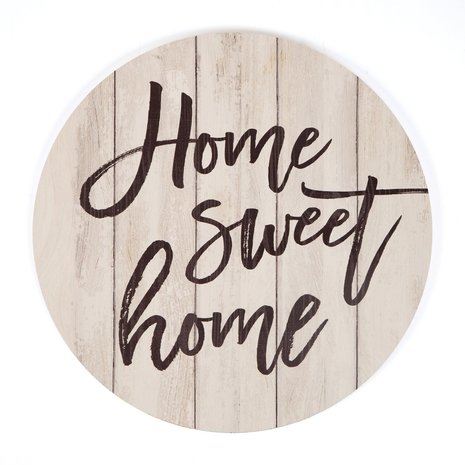 Houten Wandbord Home Sweet Home