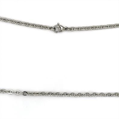 Edelstalen ketting Anker Stijl