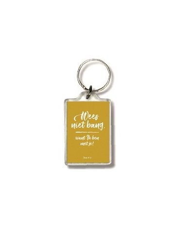 Sleutelhanger Wees niet bang(Puur)