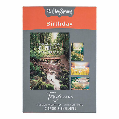 Kaart Birthday Tony Evans