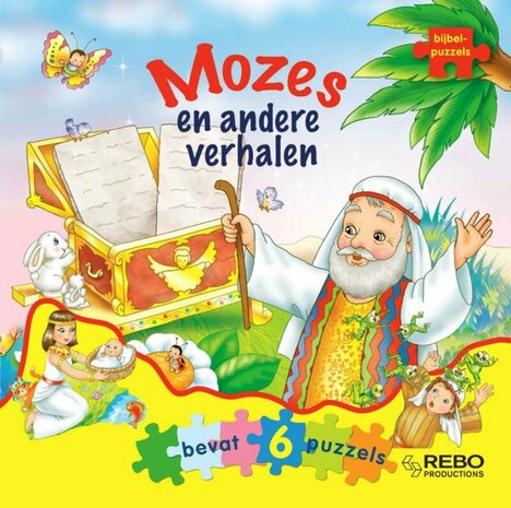 Mozes en andere verhalen Bijbelpuzzelboek