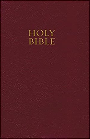 NKJV Pew Bible Burgundy