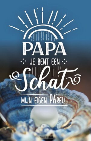 Kaart Papa je bent een schat