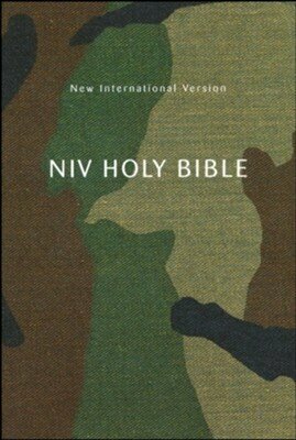 NIV Compact Bible groen camouflage