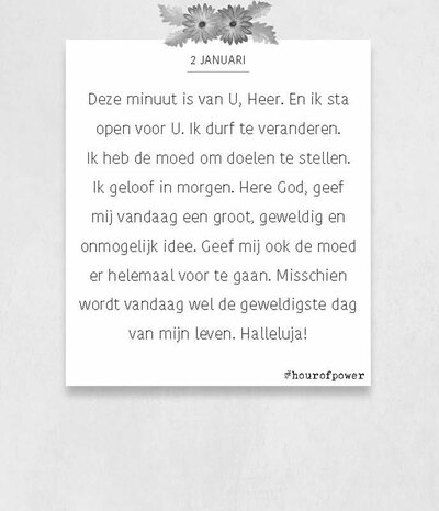 Scheurkalender Eén minuut met God