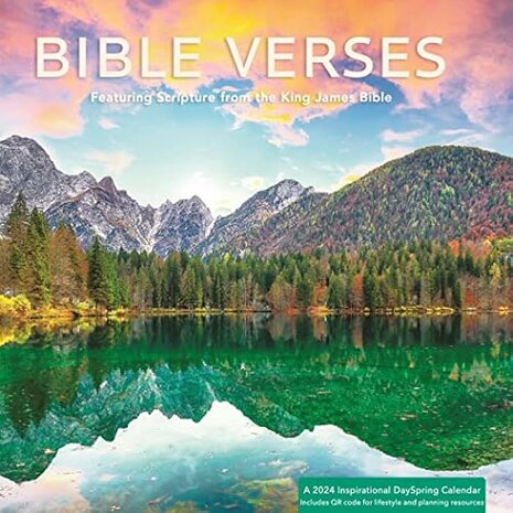 Kalender 2024 Bible verses mini-muurkalender