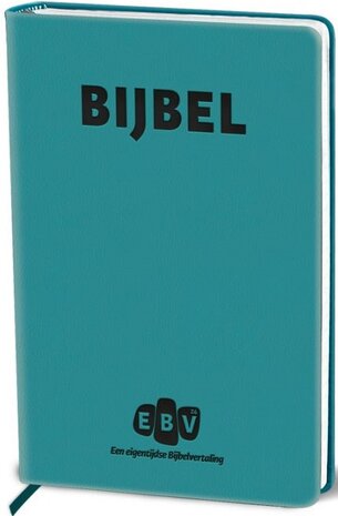 EBV24 Luxe Bijbel turquoise