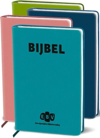 EBV24 Luxe Bijbel turquoise