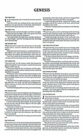 KJV Deluxe Gift Bible bordeauxrood