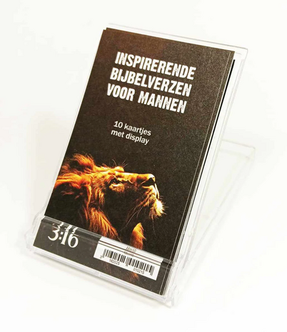 10 inspirerende Bijbelverzen voor mannen in kaarthouder