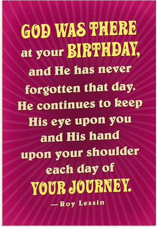 Kaart Birthday Joy and blessings