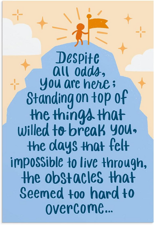 Kaart Encouragement Struggle Bus