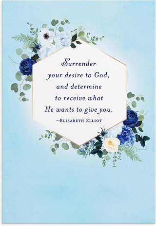 Kaart Encouragement (E. Elliot)