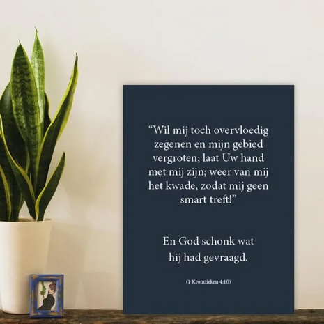 Kaart Overvloedig zegenen