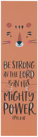 Boekenlegger Be strong in the Lord