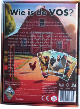 Spel Wie is de vos?
