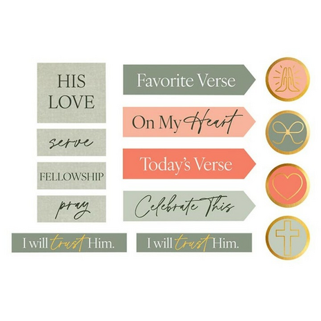 Stickers Bible journaling