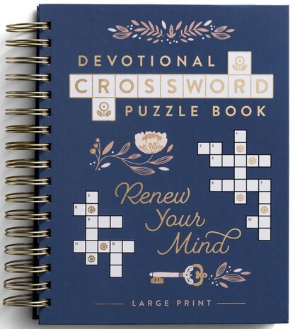 Devotional crossword puzzle book
