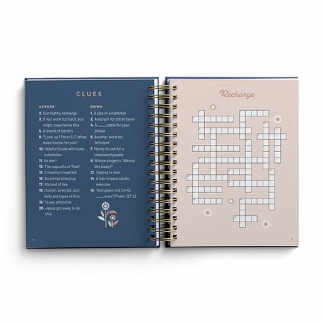 Devotional crossword puzzle book