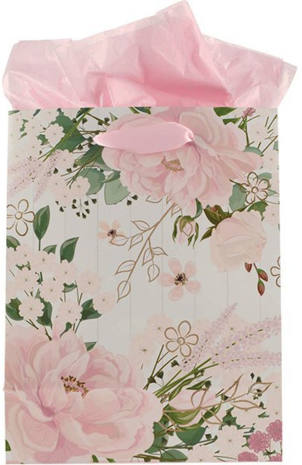 Gift bag I love that you're my mom medium roze