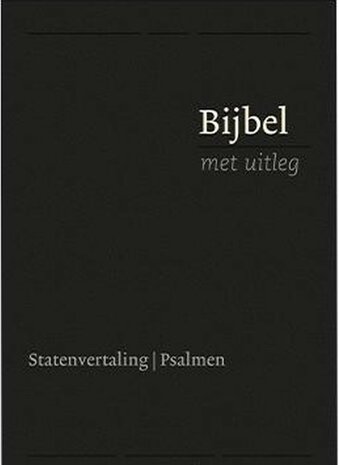 Bijbel bmu klein zwart flex goud