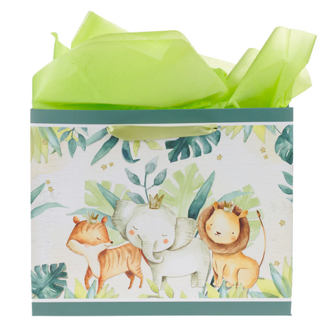 Gift bag Every good & perfect gift dieren groot+kaart