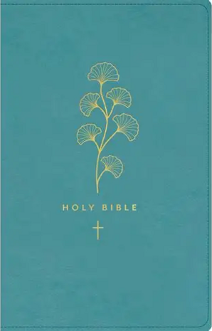 NLT Premium Gift Bible groenblauw