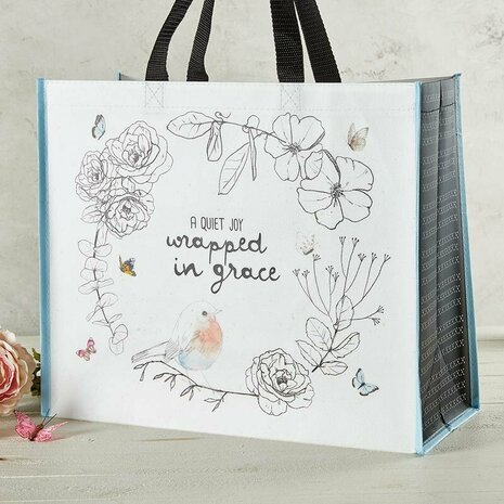 Tote bag Wrapped in grace 40.6 x 33.6 x 17 cm