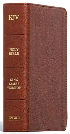 KJV Large Print Compact Ref. Bible bruin