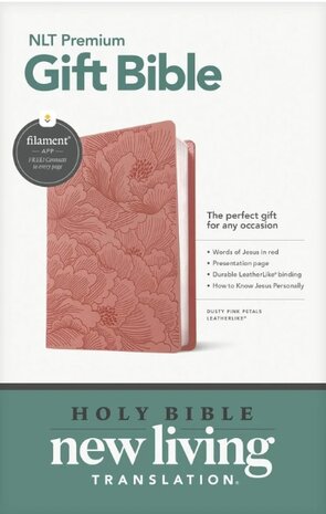 NLT Premium Gift Bible roze