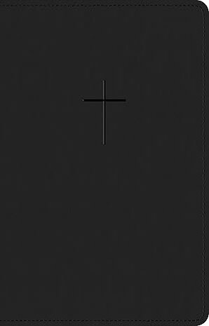 NLT Premium Gift Bible zwart kruis