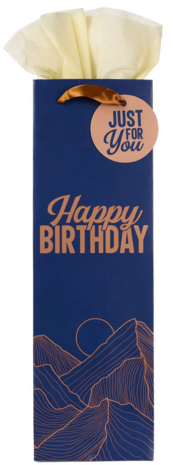 Gift bag verticaal Happy Birthday 365 x 115 x 89mm