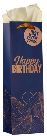 Gift bag verticaal Happy Birthday 365 x 115 x 89mm