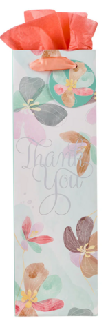 Gift bag Thank you verticaal 365 x 115 x 89 mm
