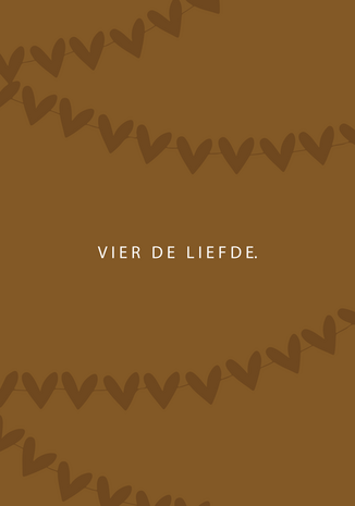 Kaart Vier de liefde