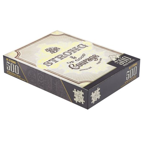 Puzzel Be strong & of good courage 500 stukjes
