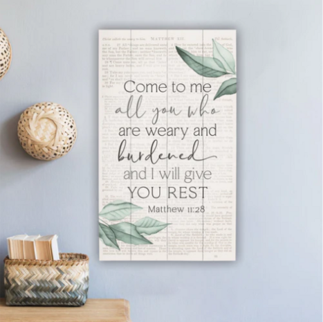 Wandbord Come to me pallets