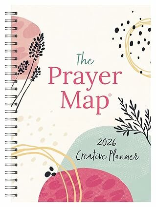 The prayer map 2026 creative planner Agenda