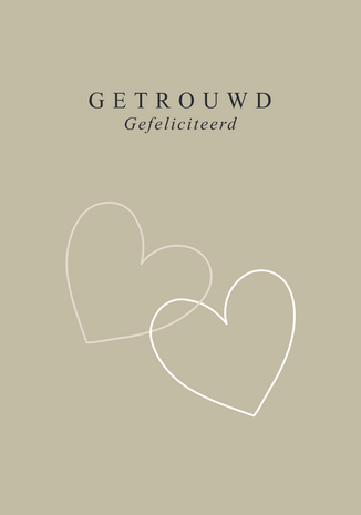Kaart Getrouwd Dbk