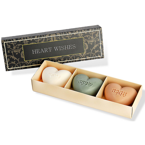 Geschenkdoos zeep 'Heart wishes'
