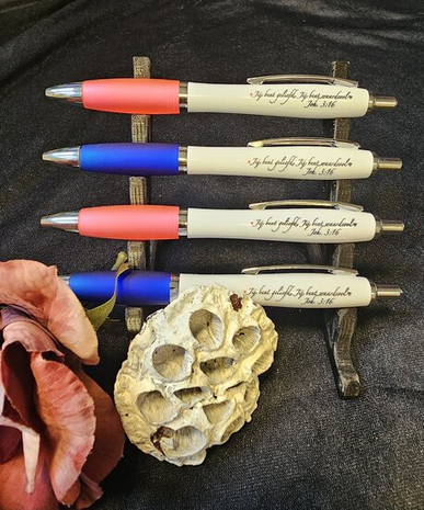 Pen Je bent geliefd blauw