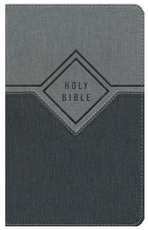 NIV Premium Gift Bible leer zwart/grijs