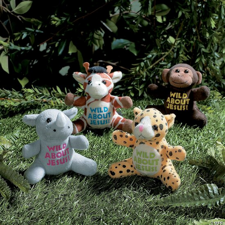 Knuffel Wild about Jesus div. dieren