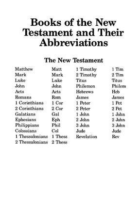 Pocket Bible concordance