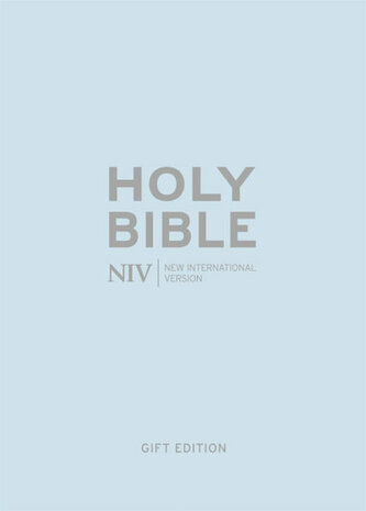 NIV Pocket Bible blauw softtone