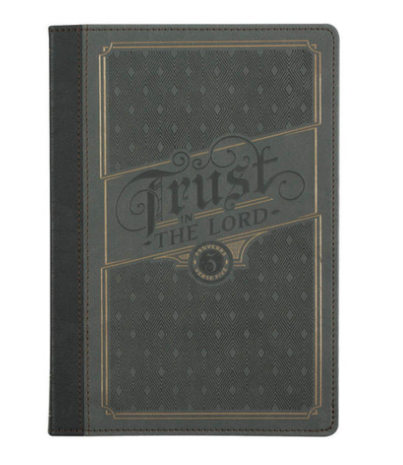 Journal Trust in the Lord grijs